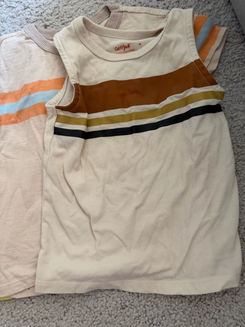 Toddler Boy Shirt Bundle 2T Cat & Jack Children’s Place Dip Play Condition Lot - Picture 4 of 9